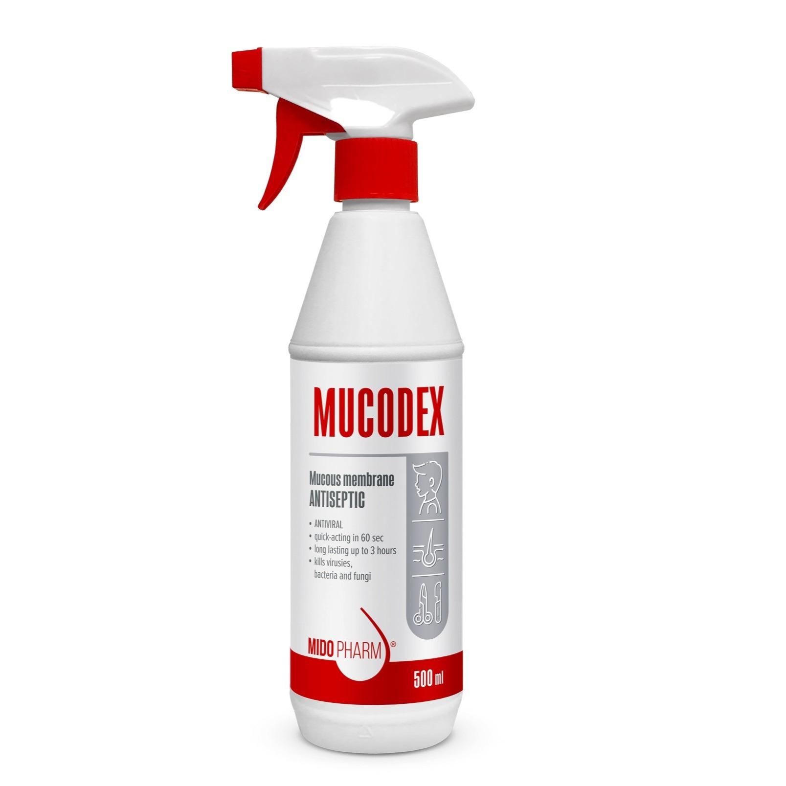 Mucous membrane antiseptic - MUCODEX