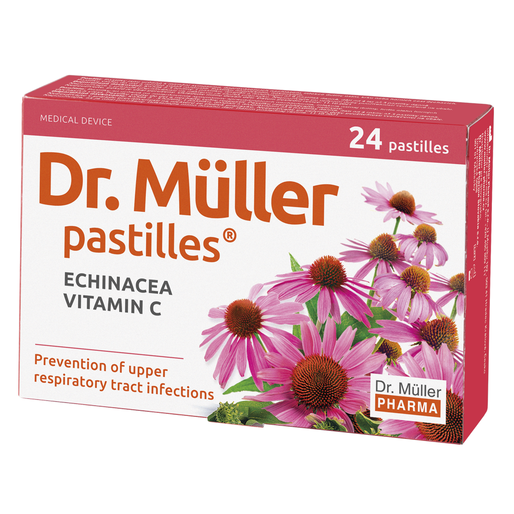 Müller Pastilles with Echinacea and Vit. C