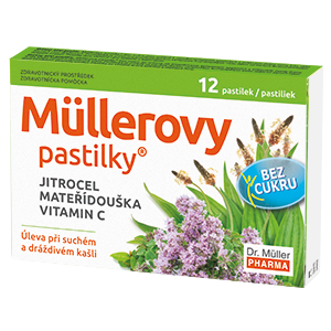Müller Pastilles with Plantain, Wild Thyme and Vit. C sugarfree