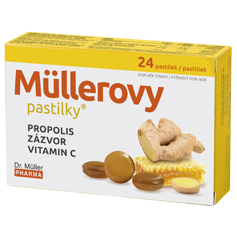 Müller Pastilles with Propolis, Ginger and Vit. C