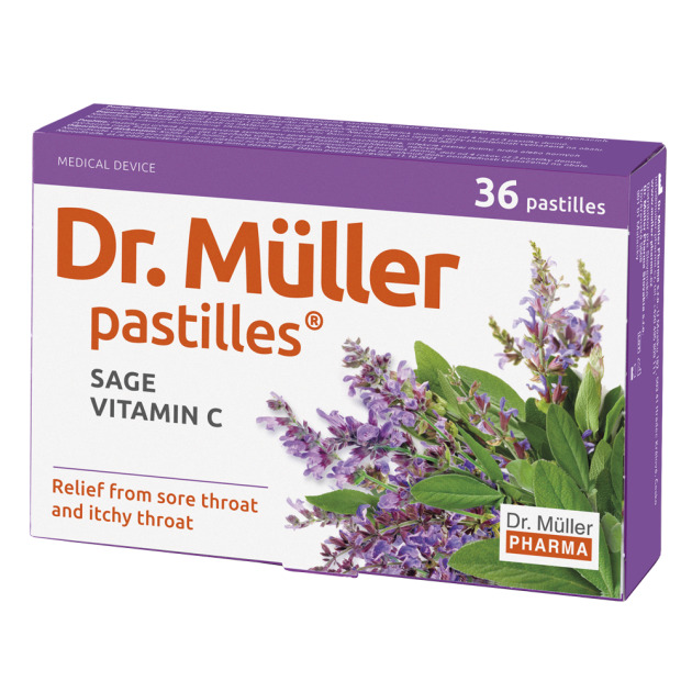 Müller Pastilles with Sage and Vitamin C