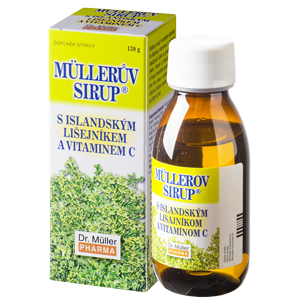 Müller Syrup with Iceland Moss and Vitamin C, 245 ml