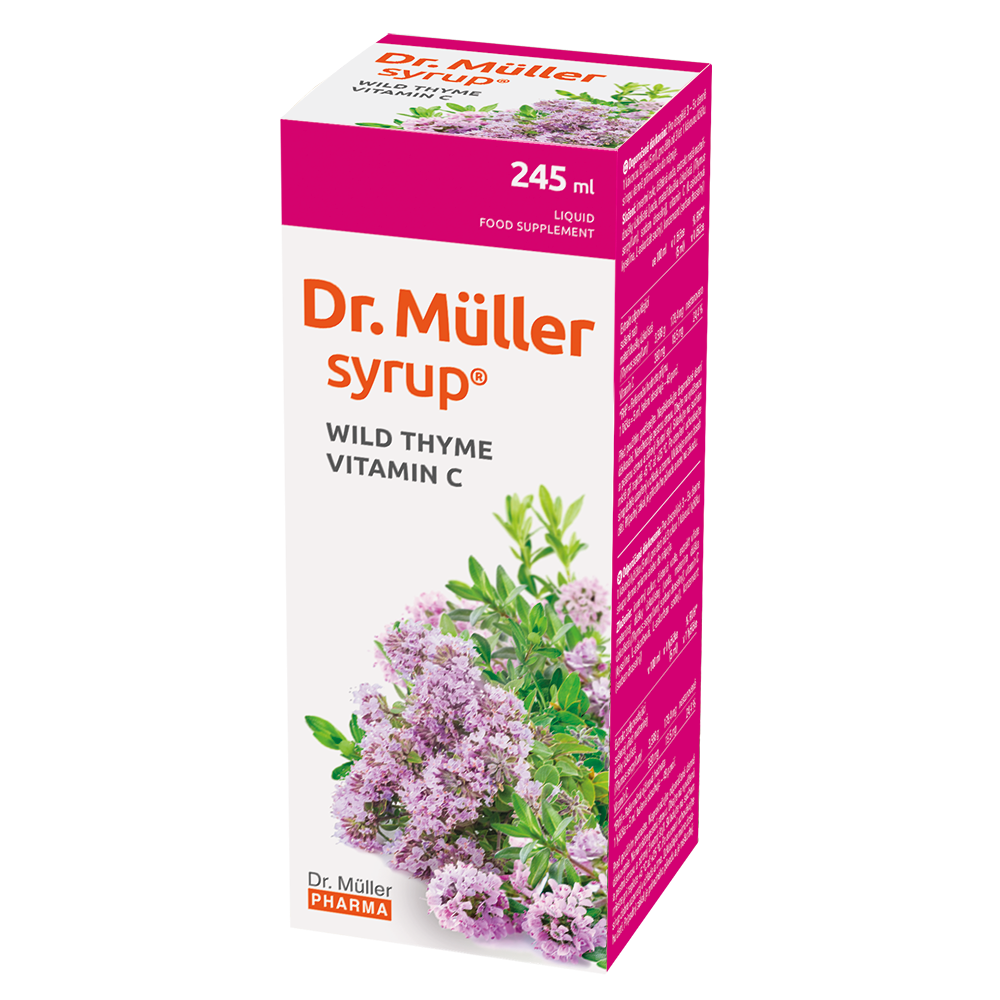 Müller Syrup with Wild Thyme and Vitamin C, 245 ml 1