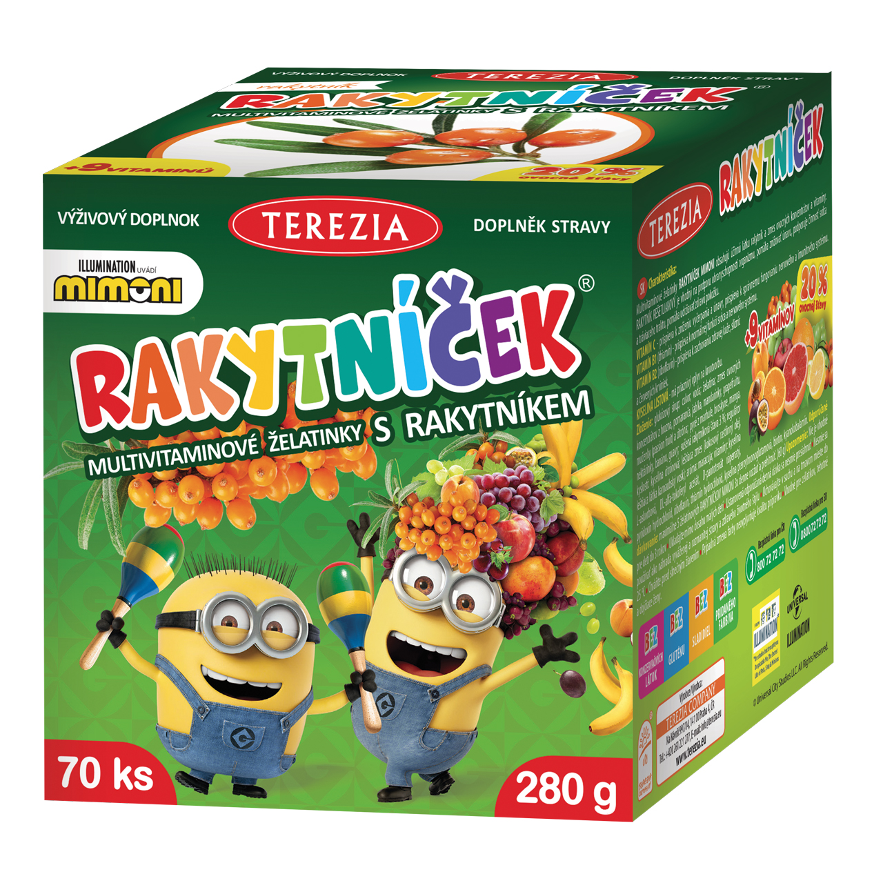 Multivitamin Jellies with Sea Buckthorn