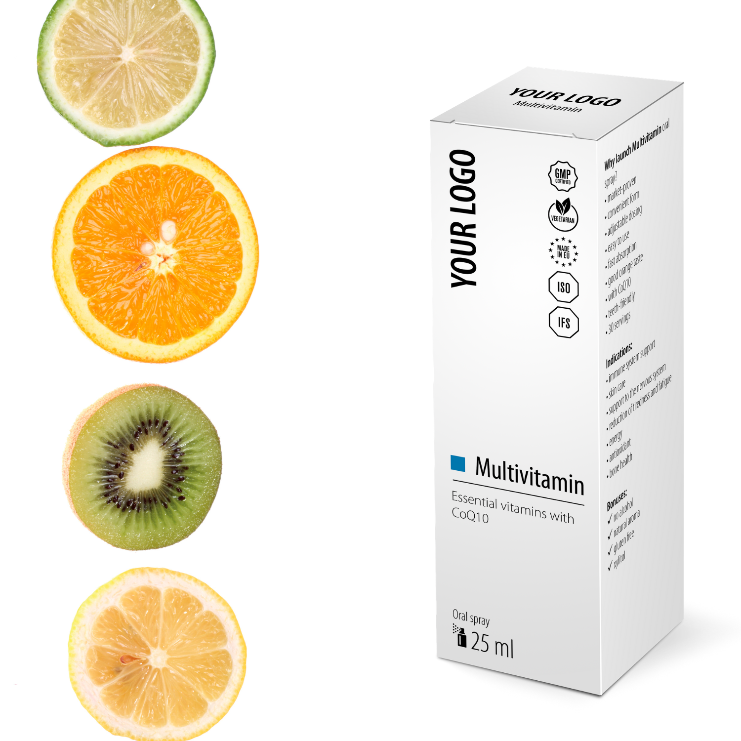Multivitamin oral spray