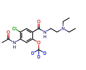 N-Acetyl Metoclopramide-d3
