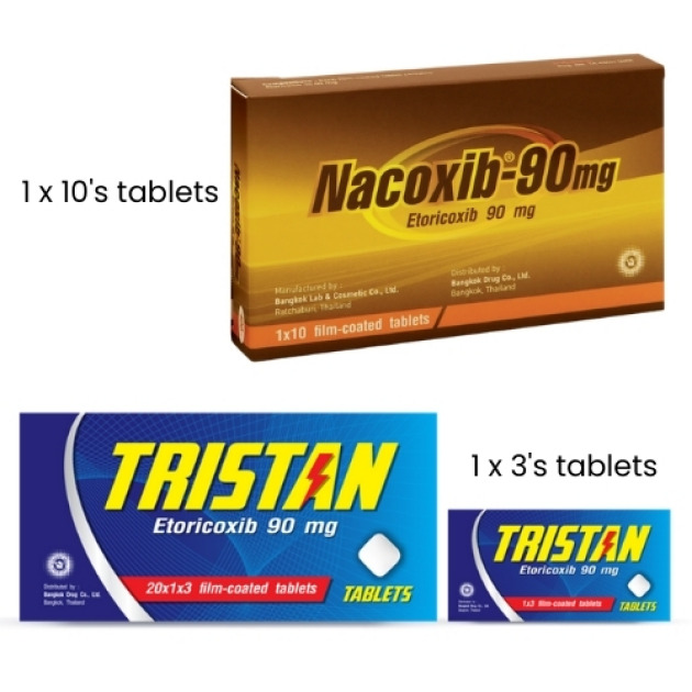 Nacoxib/ Tristan (Etoricoxib 90 mg)