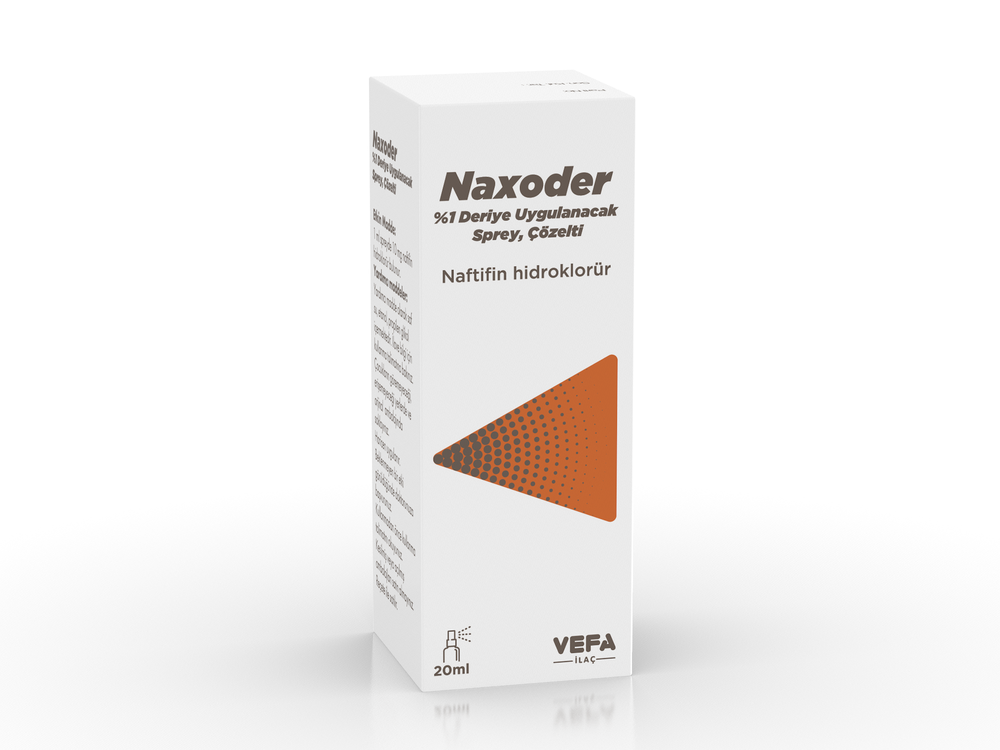 Naxoder %1 Spray, Solution 20ml bottle