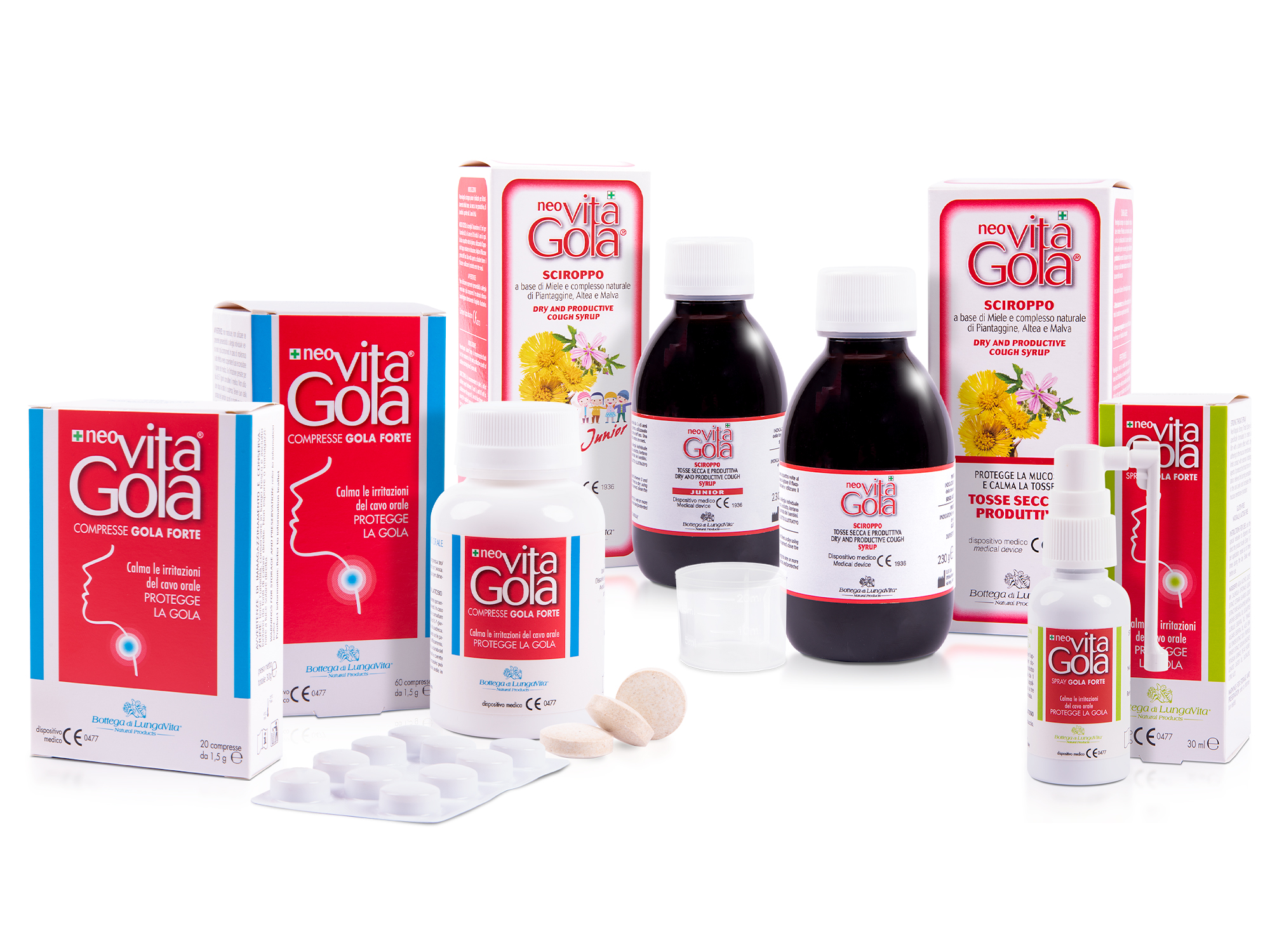 NEO VITAGOLA-MEDICAL DEVICE FOR THROAT IRRITATION
