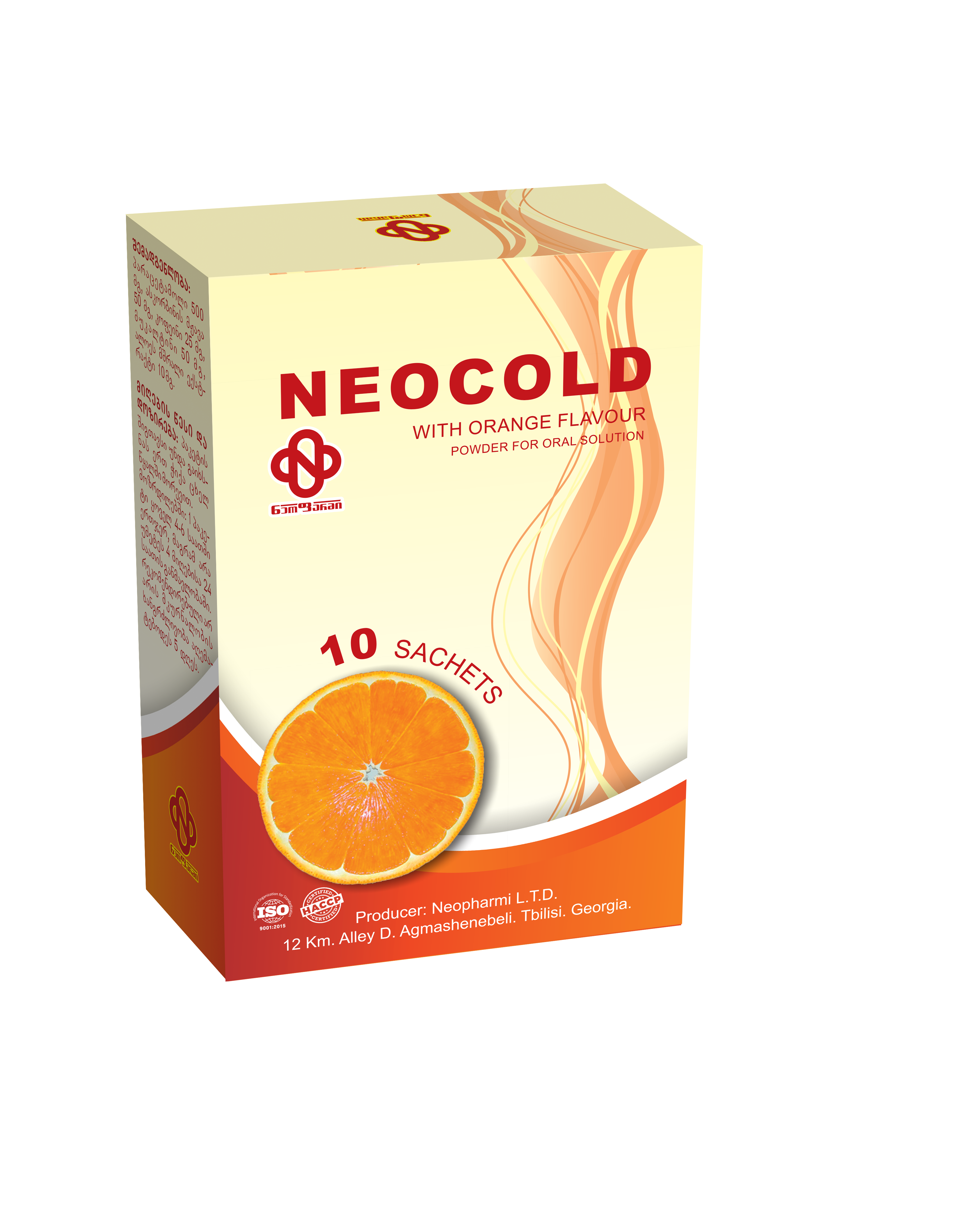 Neocold capsule and sachets 1