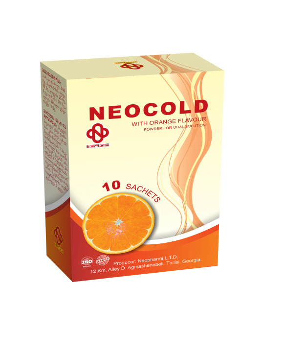 Neocold capsule and sachets
