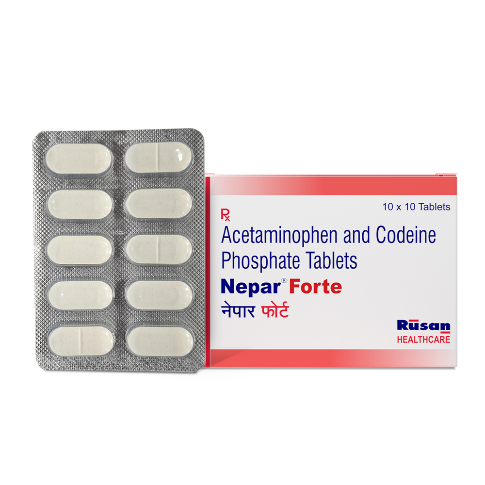 Nepar Forte - Acetaminophen and Codeine Phosphate Tablets 3