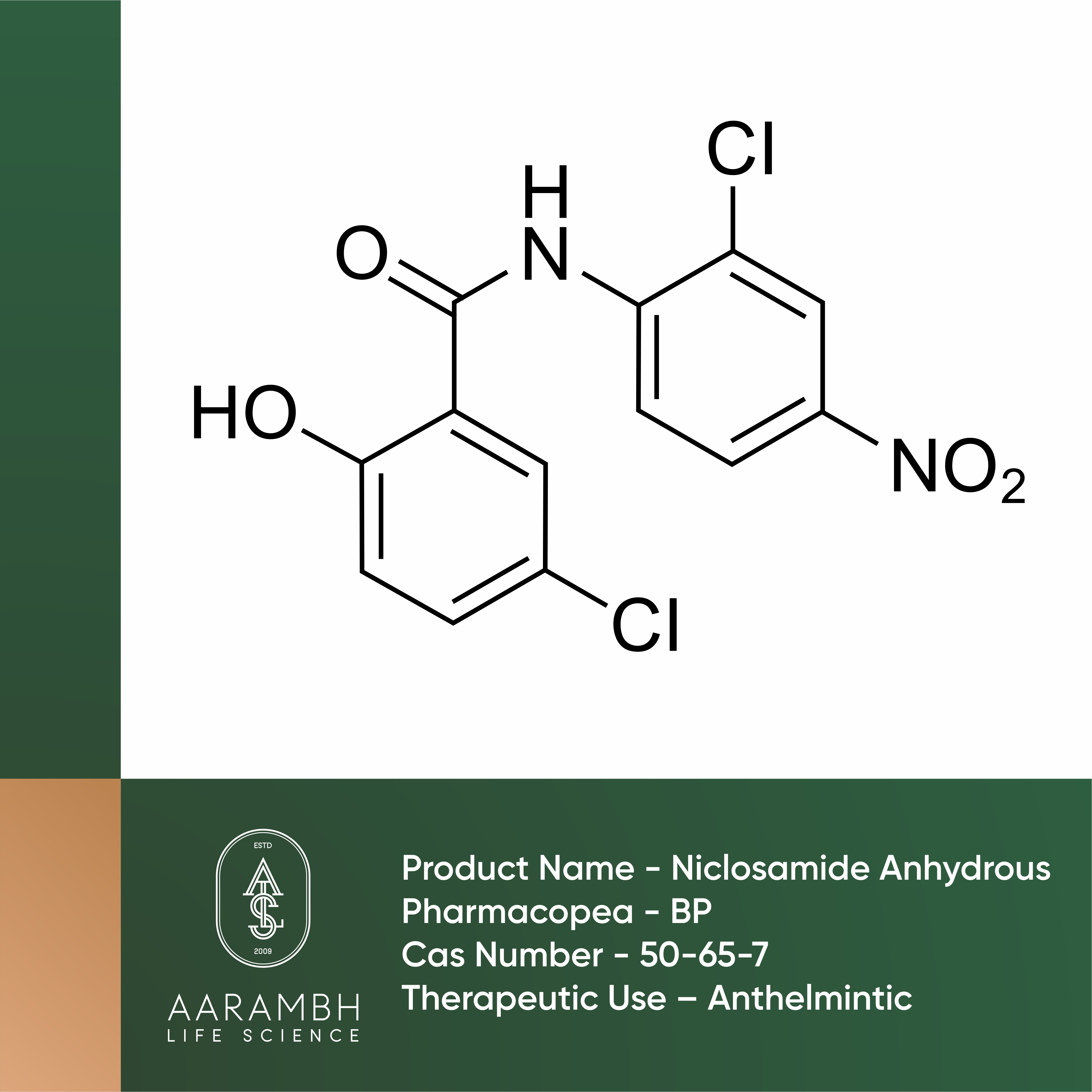 Niclosamide Anhydrous 3