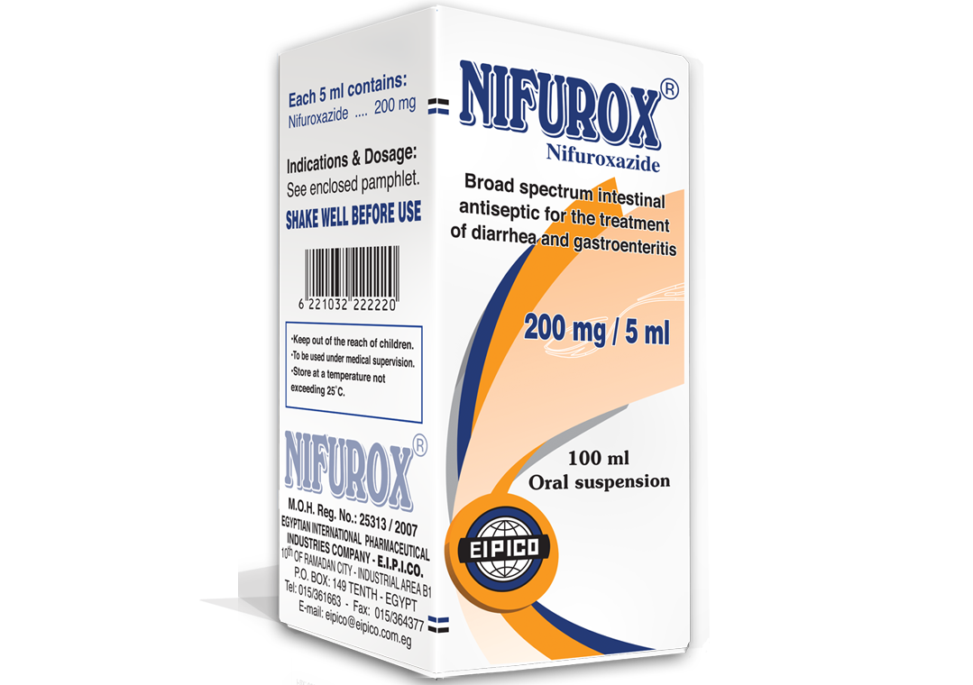 NIFUROX ®,(Nifuroxazide, Metronidazole )