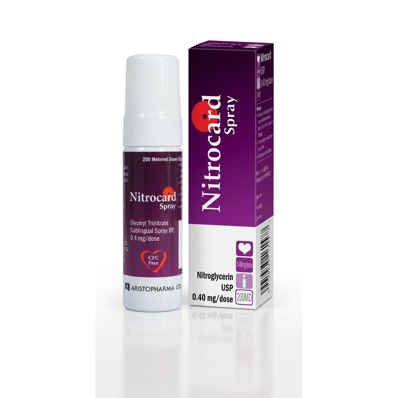 Nitrocard Spray (Nitroglycerin Spray)