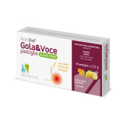 Nutridef Gola&Voce and Tuss lozenges SUGAR FREE