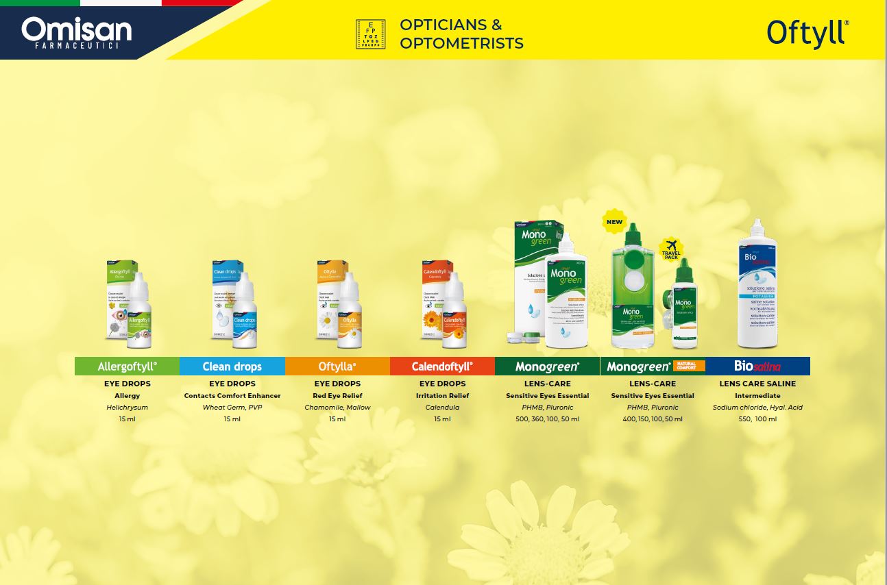 Oftyll: Fluid Extract Natural Based Eyecare Range