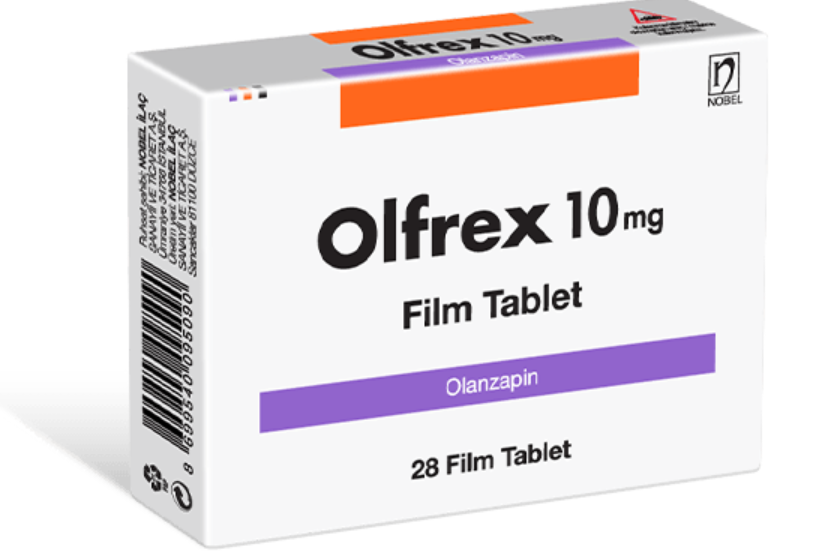 Olfrex (Olanzapine) 2.5 mg, 5 mg, 7.5 mg, 10 mg, 15 mg, 20 mg Film Coated Tablet