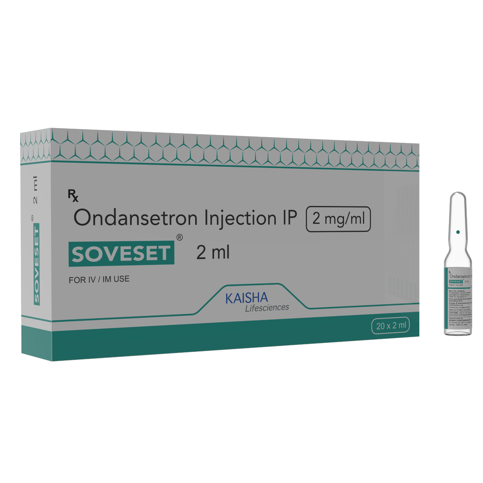 Ondansetron Injection BP (4 mg/2 mL, 8mg/4mL)