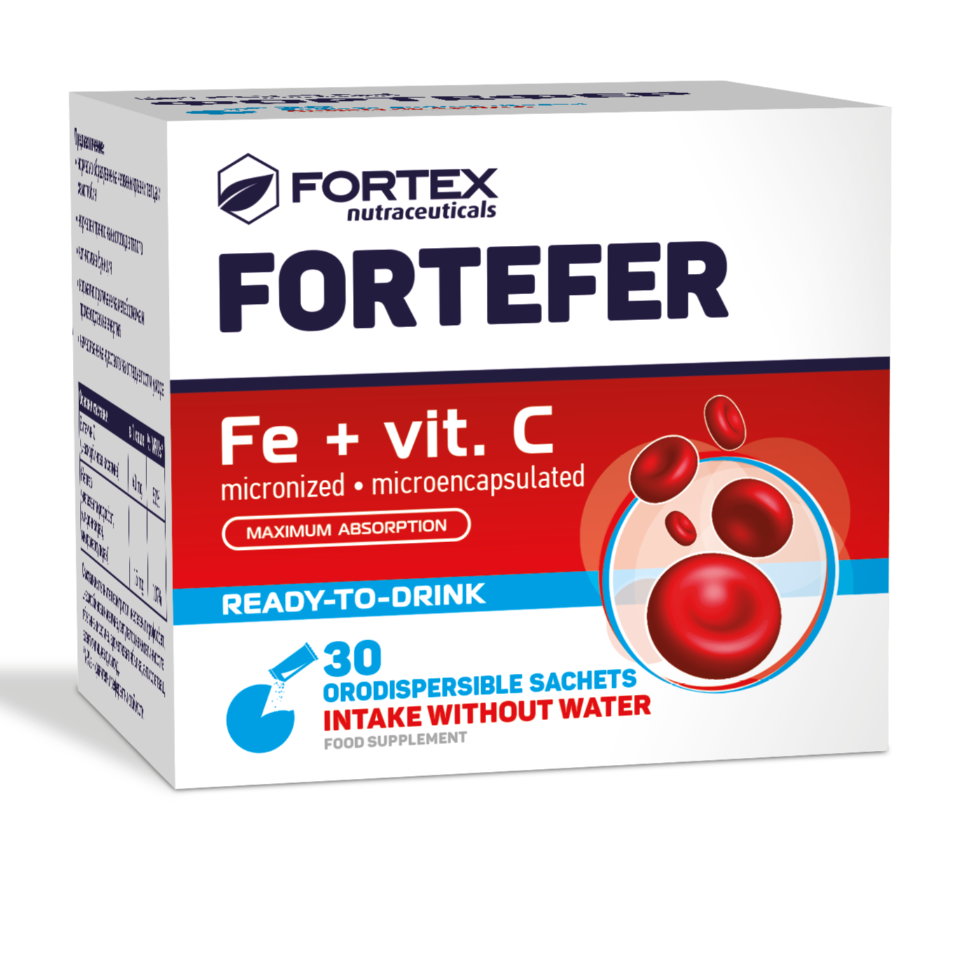 Orodispersible powder in stick-sachets