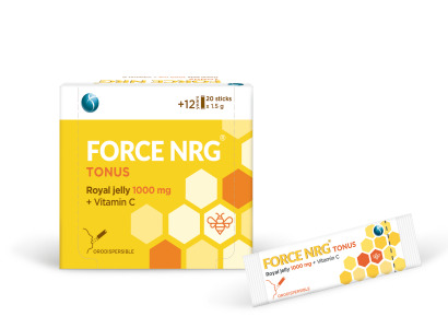 Orodispersible Royal Jelly 1000 mg  + VIT C ‘‘Tonus’’