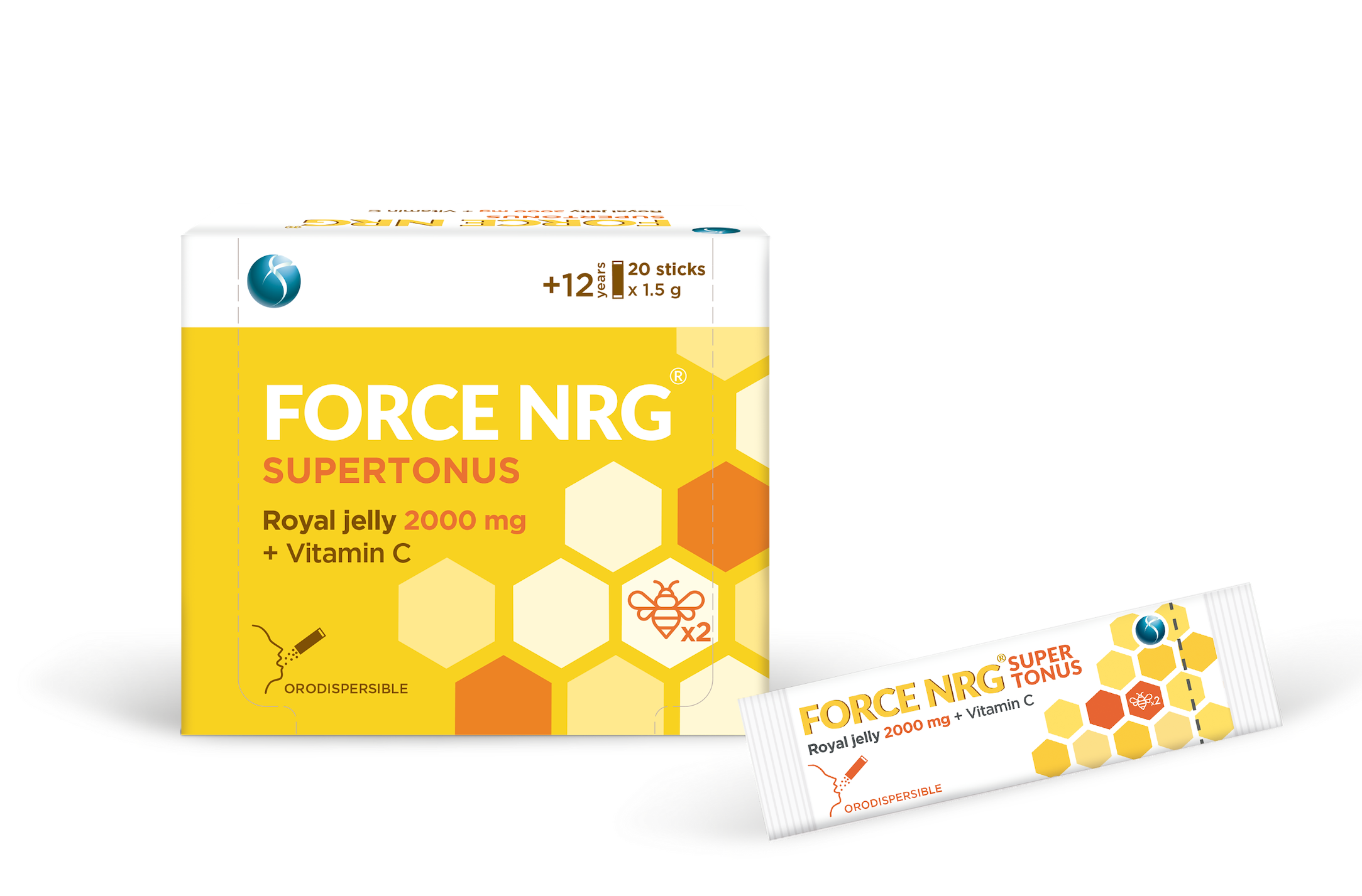 Orodispersible Royal Jelly 2000 mg  + VIT C ‘‘Supertonus’’