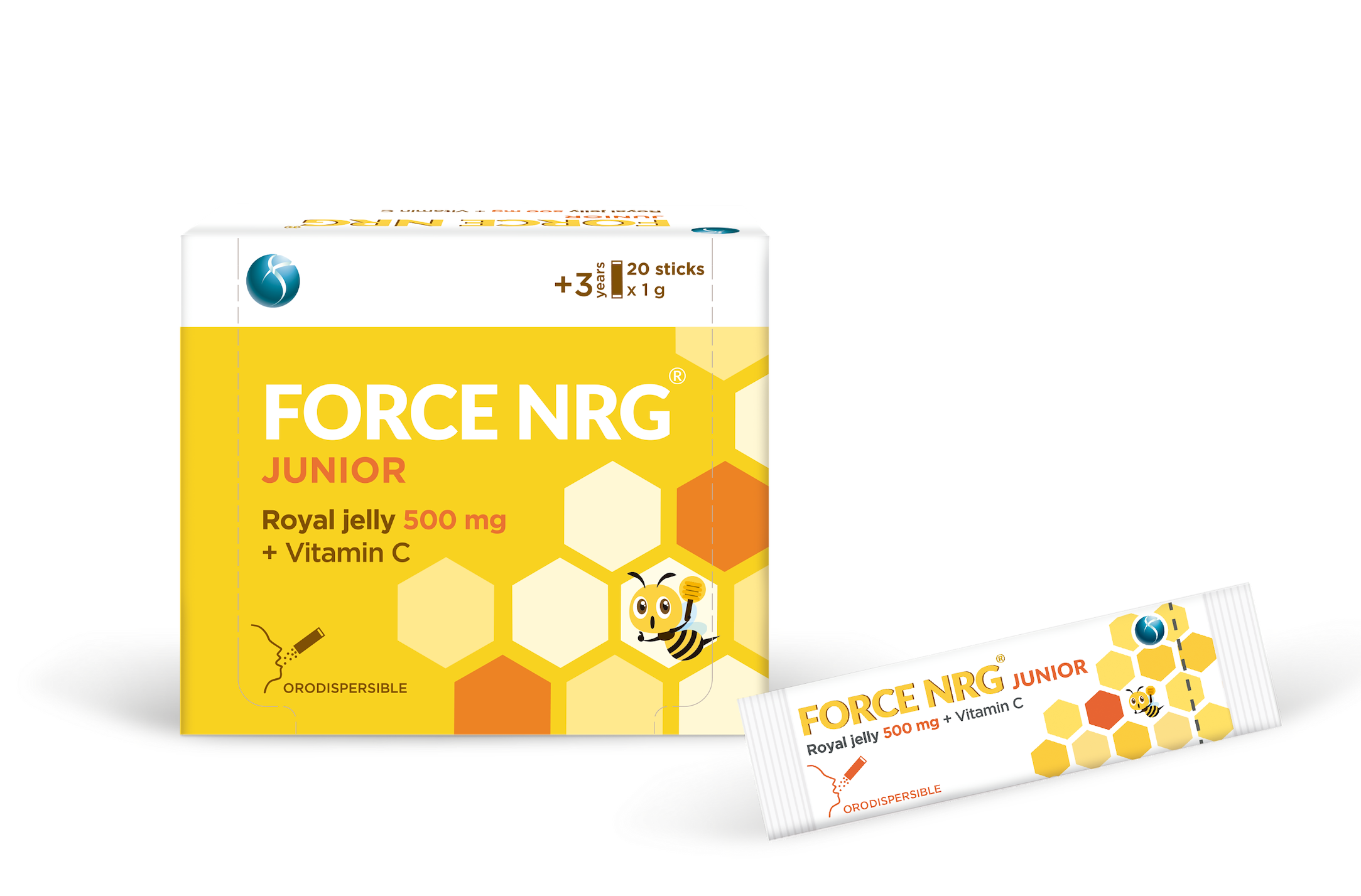 Orodispersible Royal Jelly 500 mg  + VIT C ‘‘Junior’’
