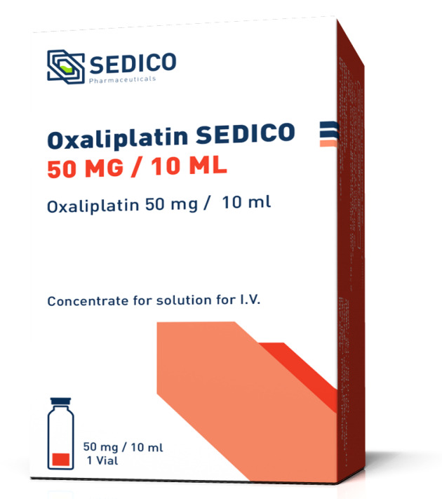 Oxaliplatin SEDICO vials