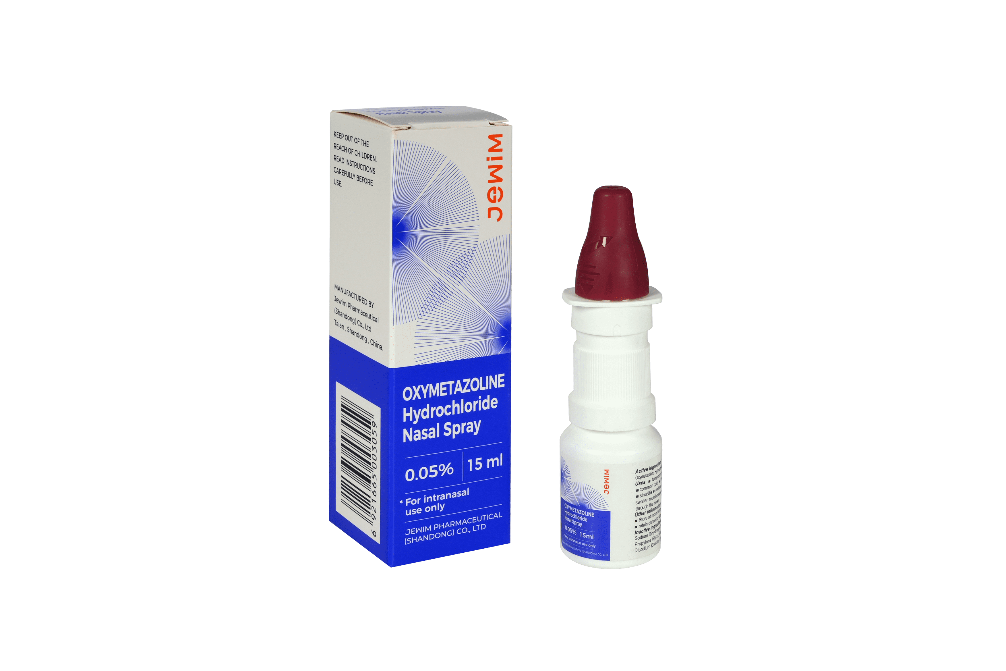 Oxymetazoline Hydrochloride Nasal Spray 1