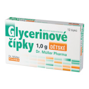 Paediatric Glycerine Suppositories 1.0 g, 12 pcs