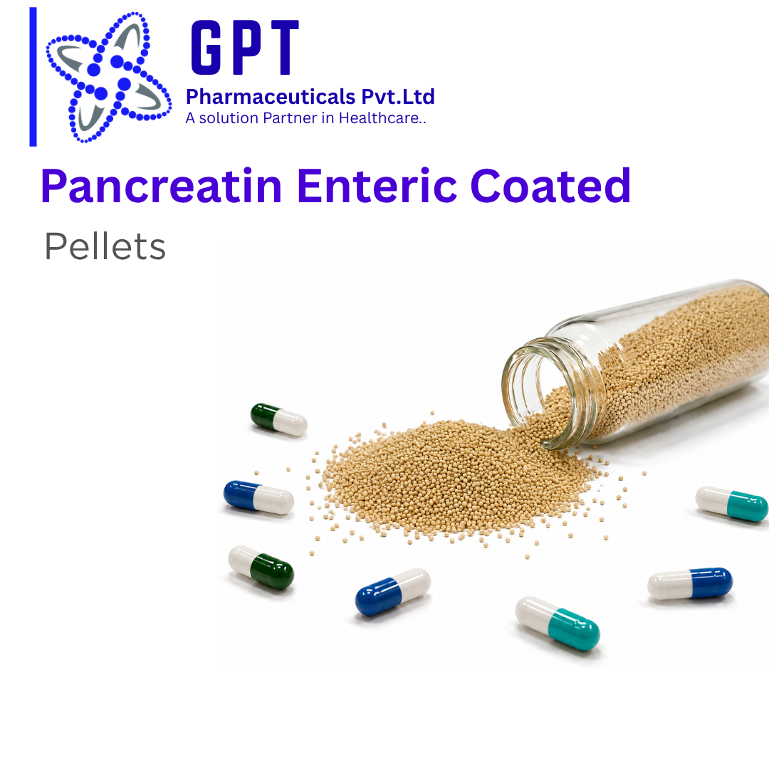 Pancreatin Enteric Coated Pellets
