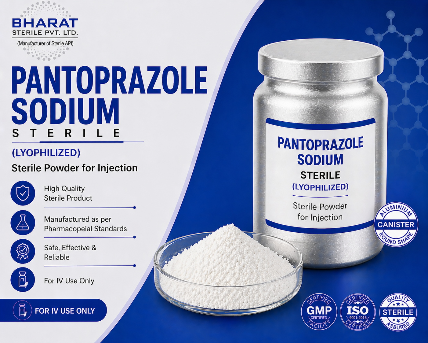 Pantoprazole Sodium Sterile (Lyophilized)