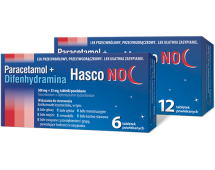 Paracetamol + Diphenhydramine hydrochloride