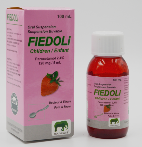 Paracetamol oral suspension