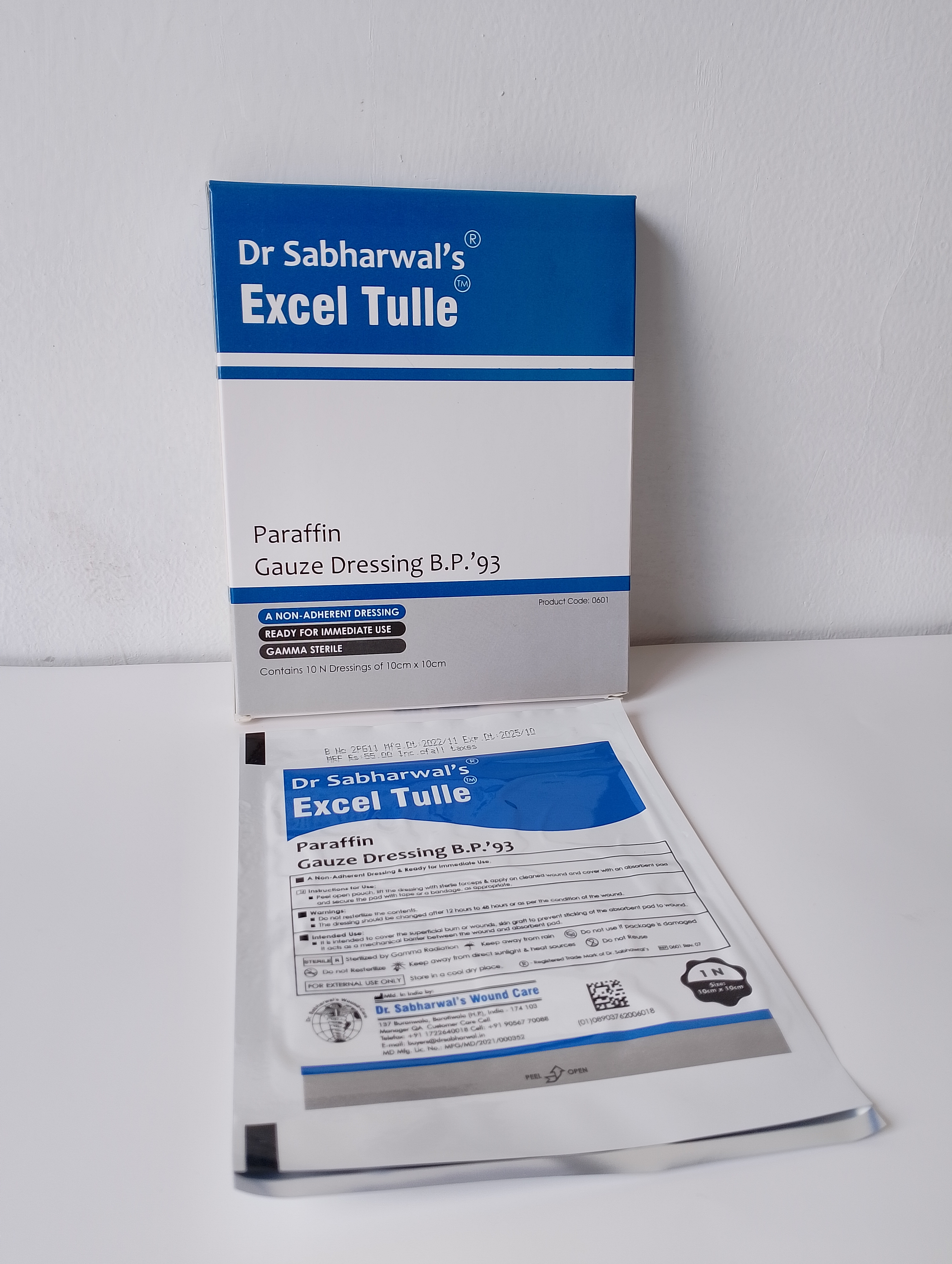 Paraffin Gauze Dressing 1