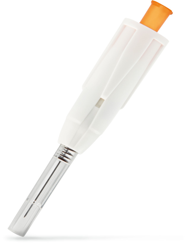 PASSIVE SAFETY NEEDLE