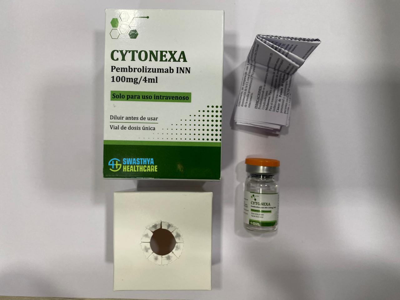 Pembrolizumab 100 mg/4 ml