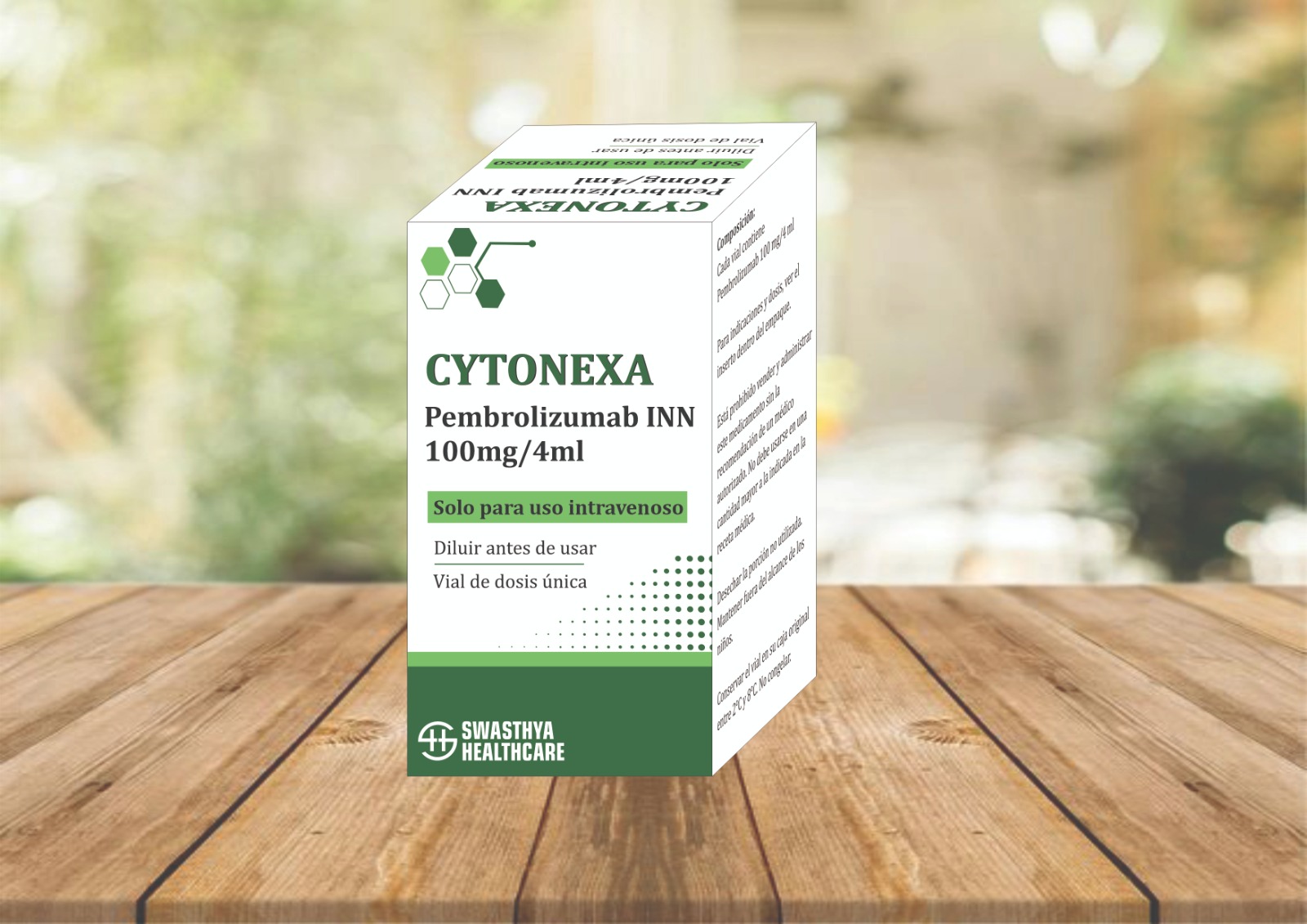 Pembrolizumab 100 mg/4 ml