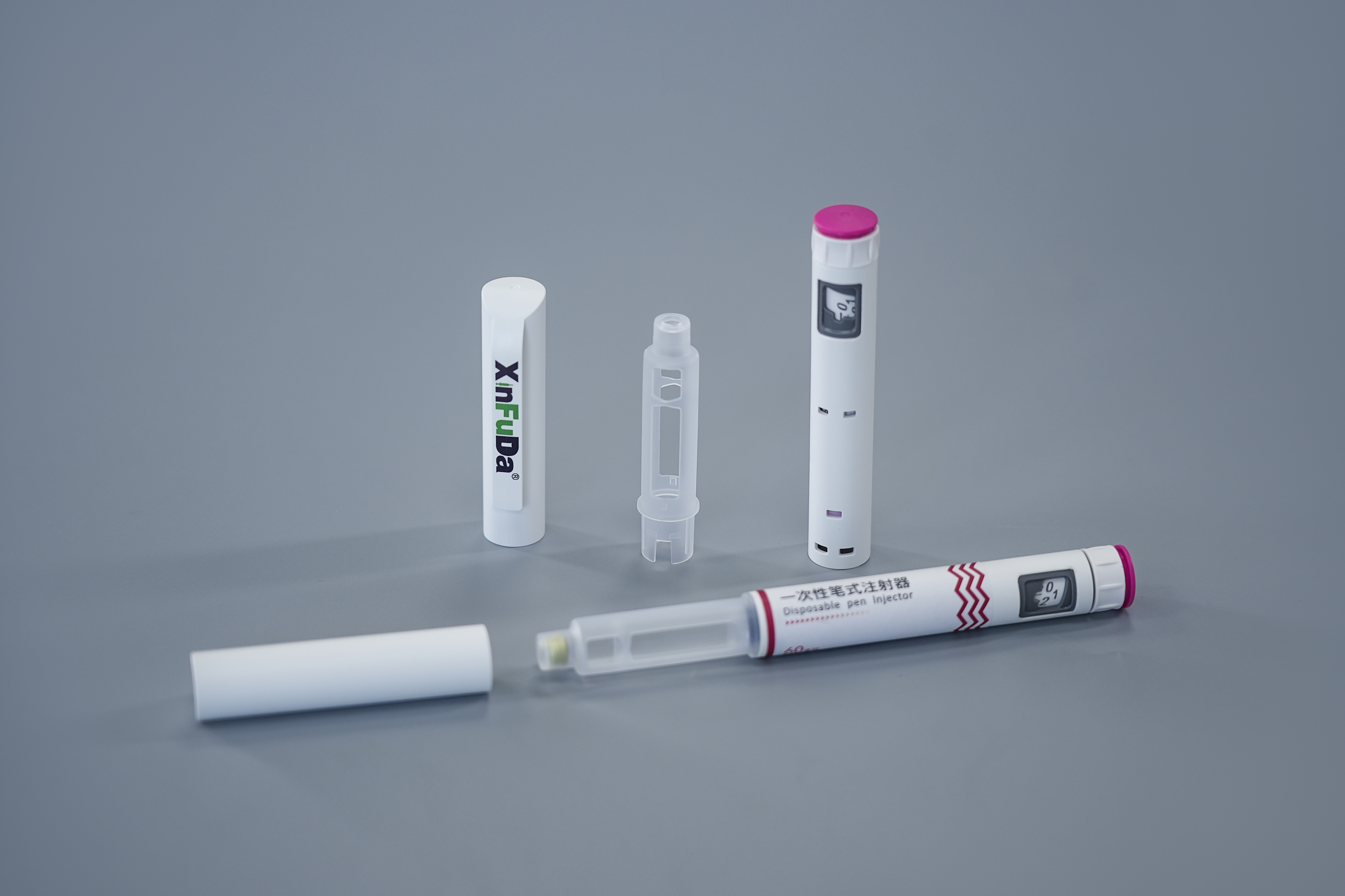Pen Injector for human growth hormone (hGH), follicle stimulating hormone (FSH), parathyroid hormone (PTH) and glucagon-like peptide-1 (GLP-1) 2