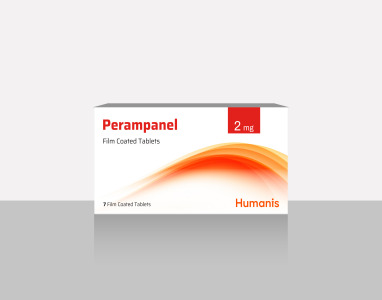 PERAMPANEL FCT 2 mg, 4 mg, 6 mg, 8 mg, 10 mg, 12 mg