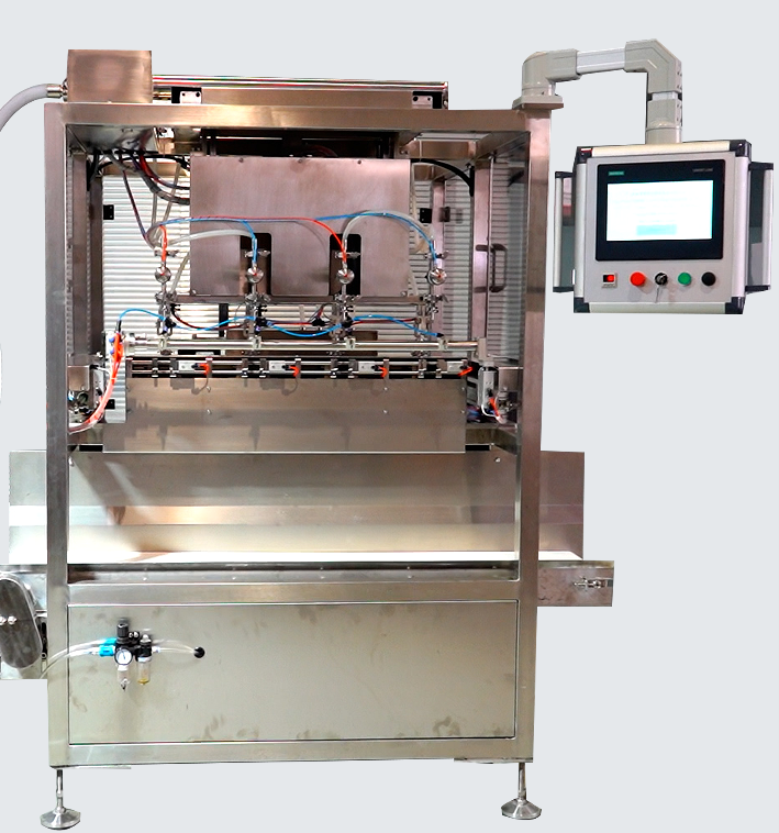 PES-A6 IV bag Filling-Sealing Machine (with 6 filling Nozzle Stations) 1