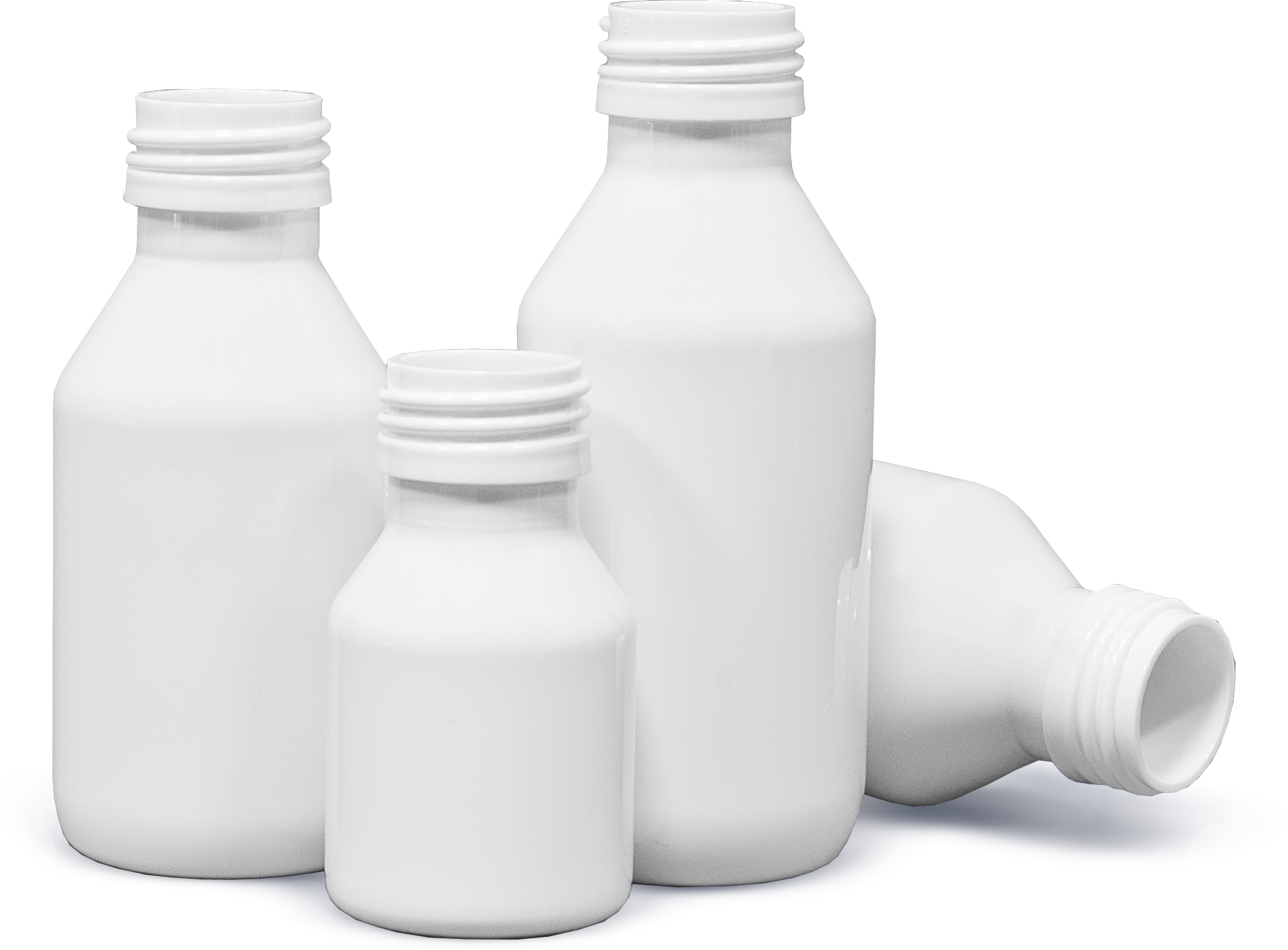 PET bottle 40 ml, 100 ml, 125 ml, 200 ml