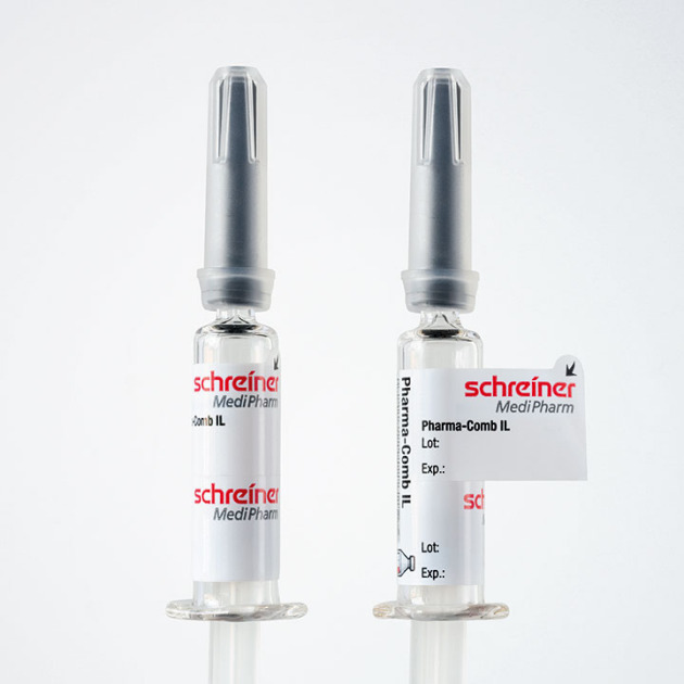 Pharma-Comb Label with Detachable Parts