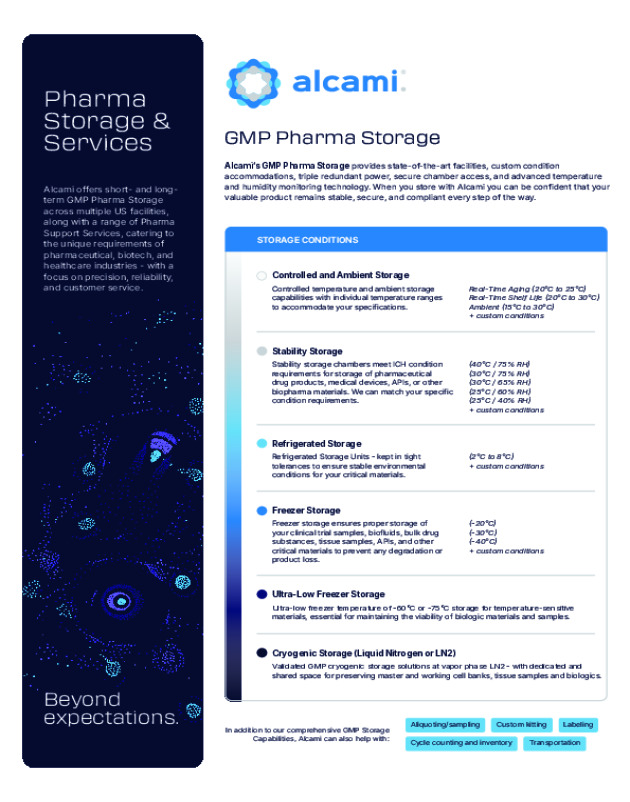 Pharma Storage & Services