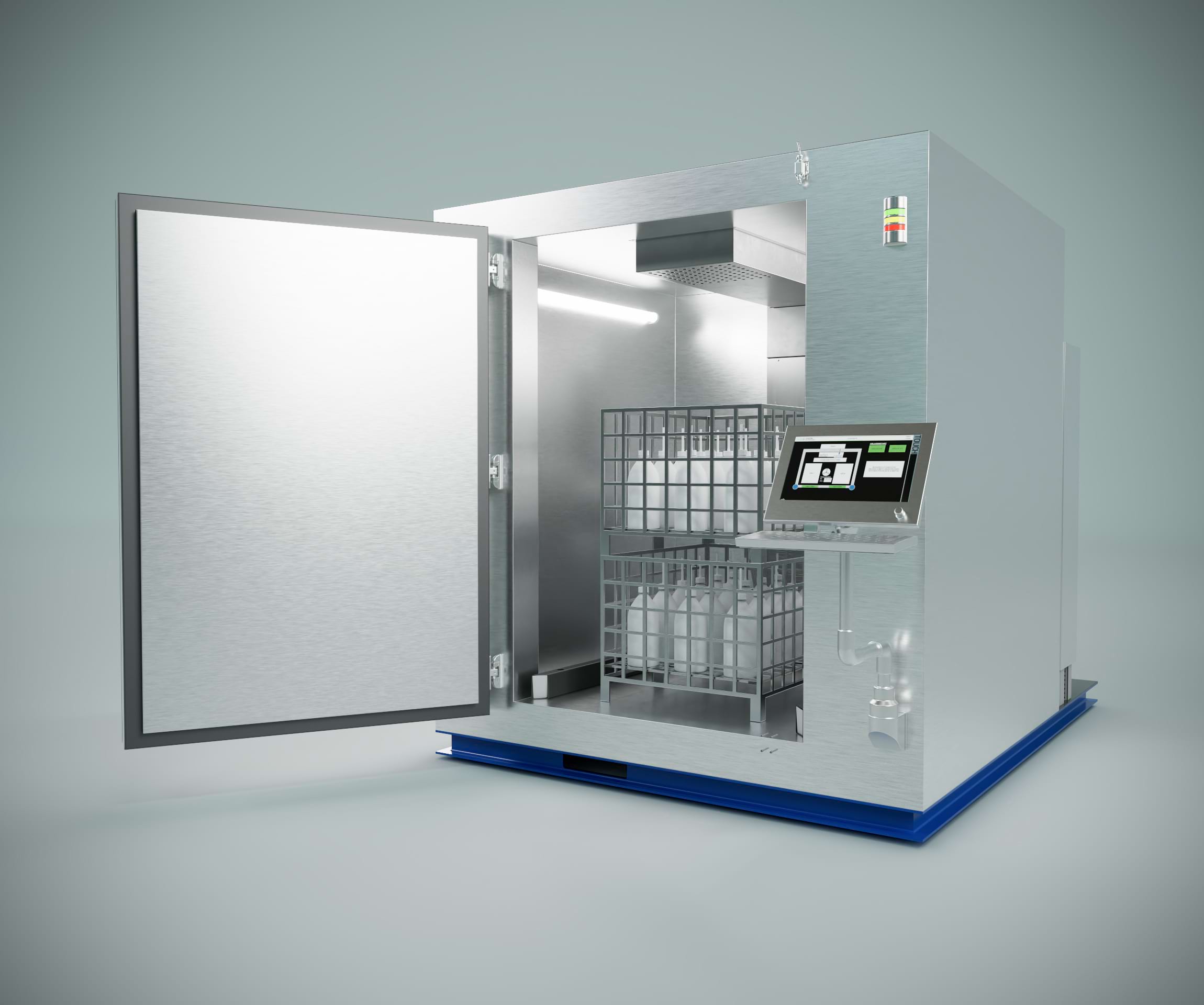 Pharmablastfreezer Bottle freezer 1