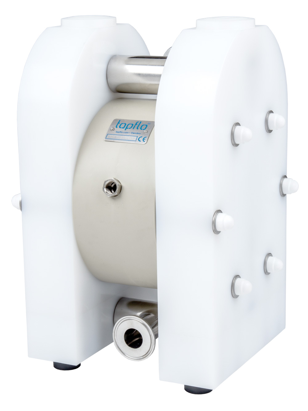 Pharmaceutical diaphragm pumps