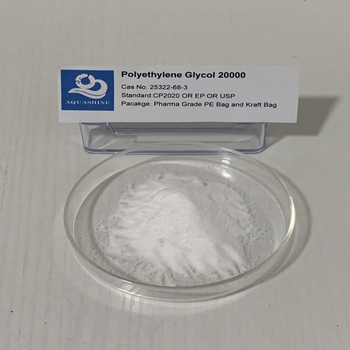 Pharmaceutical Grade Polyethylene Glycol 20000 1