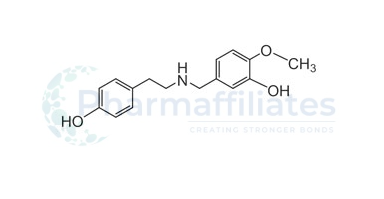 pharmaffiliates N-(p-Hydroxyphenethyl)-N-(3-hydroxy-4-methoxy)benzylamine