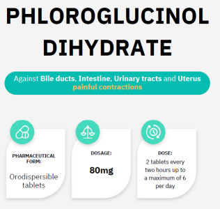 Phloroglucinol 80mg orodispersible tablets