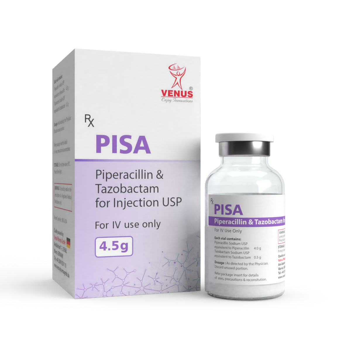Piperacillin & Tazobactum 4.5 g
